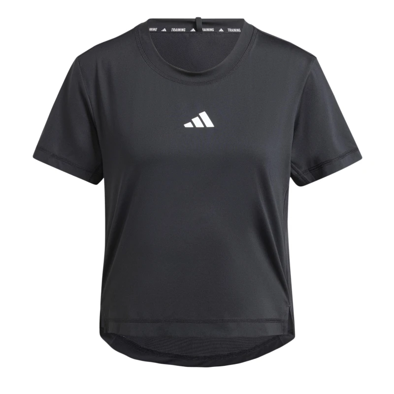 Image of adidas Training Adaptive Workout T-Shirt womens T shirt in Black