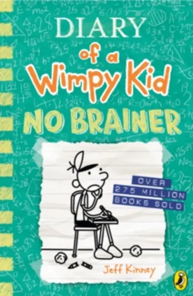 Image of Diary of a Wimpy Kid: No Brainer (Book 18) Hardback