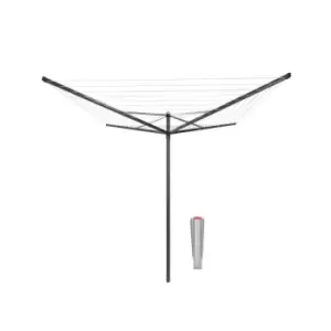 Image of Brabantia Topspinner 50M + Ground Spike - Anthracite