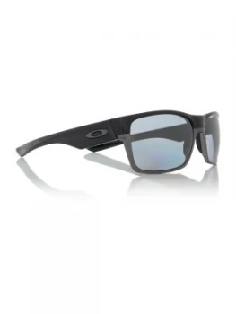 image of Oakley Mens polished Black two face sunglasses Black