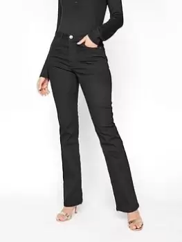 Long Tall Sally Isla Bootcut Jean - Black, Size 12, Length 34, Women