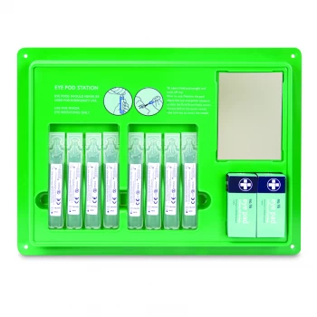 image of Eye Care Pod Station Complete (8 X 20ml Pods & 2 Eye Pads Boxed)