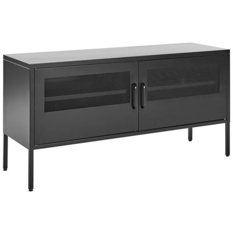 Image of Beliani Storage Unit Morley Metal Black