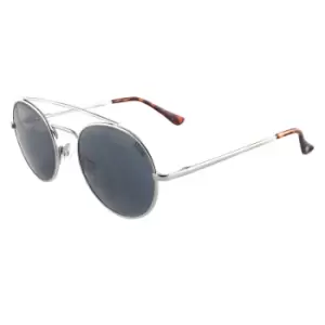 Image of Storm Unisex Round Aviator Style Fashionable Sunglasses Silver