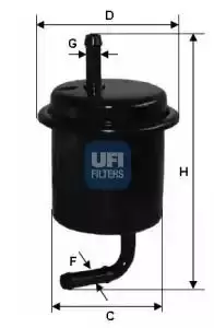 Image of UFI Pollen filter Particulate Filter 53.209.00 Filter, interior air,Cabin filter ALFA ROMEO,GIULIETTA (940)