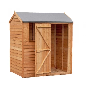 Image of Shire Begonia Overlap Reverse Apex Shed - 6ft x 4ft (1830mm x 1200mm)
