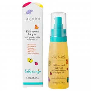 image of The Jojoba Company 100% Natural Baby Oil 100ml