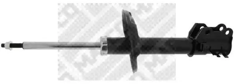 Image of MAPCO 40720 Shock absorber Front Axle Left, Gas Pressure, Twin-Tube, Spring-bearing Damper, Top pin Shock Absorber (854)