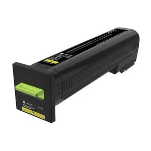 image of Lexmark 72K20Y0 Yellow Laser Toner Ink Cartridge