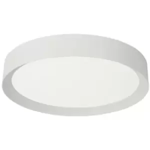 Image of Netlighting Merano Barkerville 55cm Integrated LED Semi Flush Light Sandy White