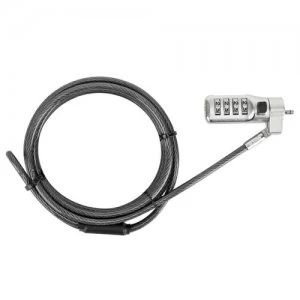 Image of Targus ASP86RGL cable lock Black Silver 1.98 m