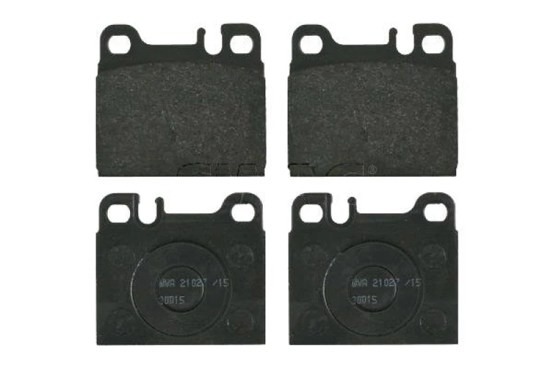 Image of SWAG 10 91 6254 Brake pad set Rear Axle, prepared for wear warning indicator Brake Pad Set,disc brake (402)