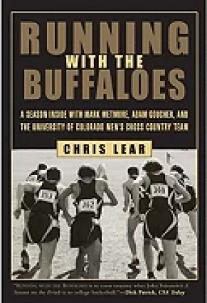 Image of running with the buffaloes a season inside with mark wetmore adam goucher a