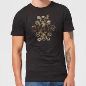 Image of Marvel Avengers Infinity War Icon T-Shirt - Black