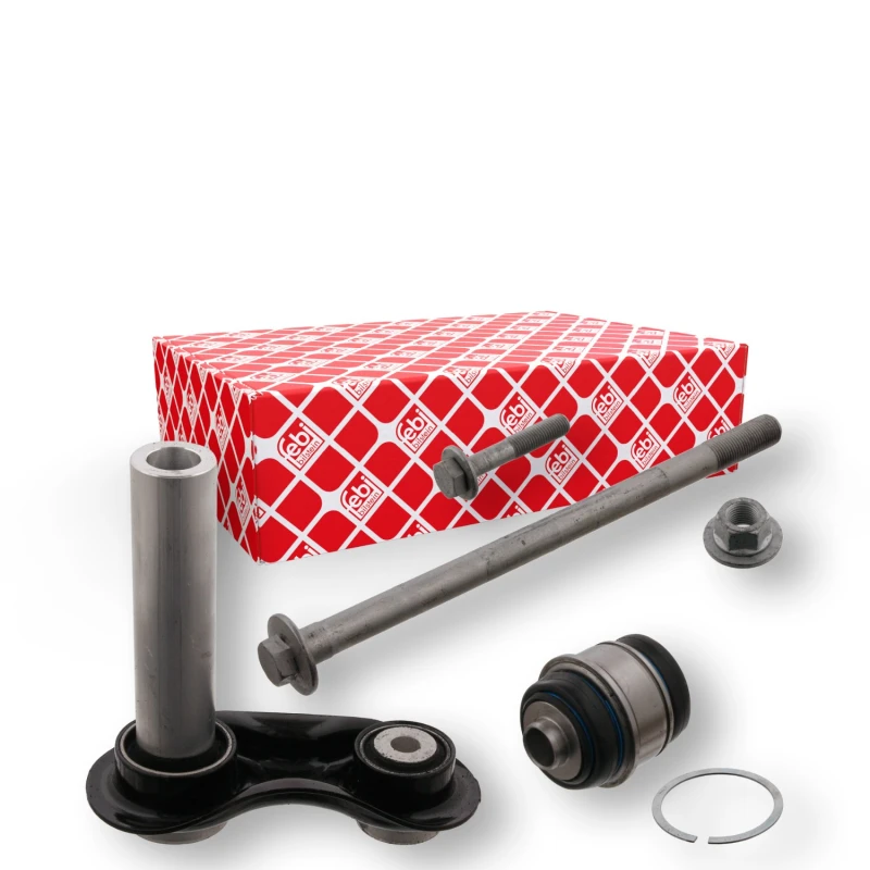 Image of FEBI BILSTEIN 34687 Suspension arm Control Arm, OE Turbo NEW, Rear Axle Right, with ball joint, with fastening/mounting material Track Control Arm (2