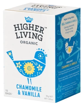 Image of Higher Living Infusion Bio Chamomile / Vanilla 15 Filters