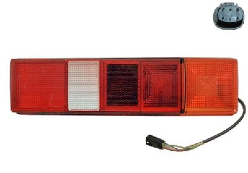 Image of VAN WEZEL Rear light VAN WEZEL 1895929