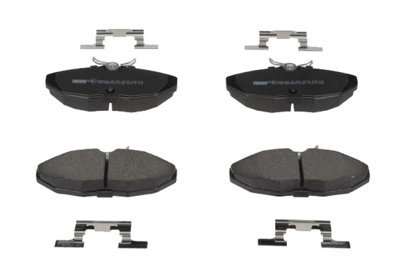 Image of FERODO FDB1713 Brake pad set not prepared for wear warning indicator, with accessories Brake Pad Set,disc brake (402)