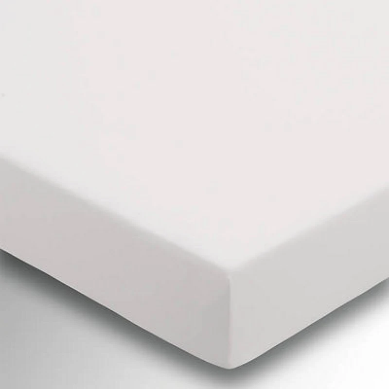 Image of Helena Springfield Helena Springfield 'Plain Dye' Polycotton Fitted Sheet Extra Deep in Silver Size: Double Fitted Silver Double Fitted Unisex 50167