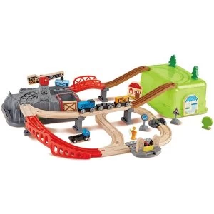 Image of Hape Railway Bucket Builder Playset