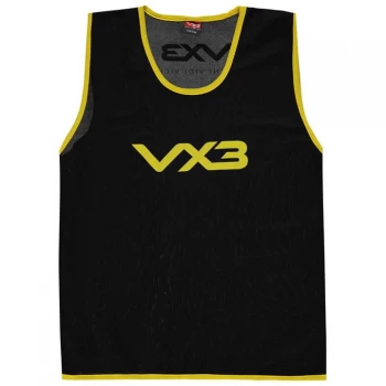 Image of VX-3 Hi Viz Mesh Training Bibs Youths - Black