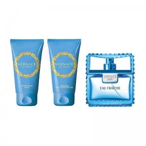 Image of Versace Man Eau Fraiche Gift Set 50ml