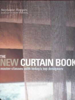 Image of The New Curtain Book by Stephanie Hoppen and Fritz Von Der Schulenburg Hardback