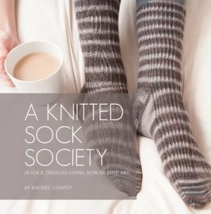 Image of A Knitted Sock Society by Rachel Coopey Book