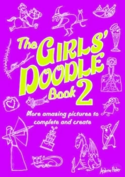 Image of The Girls Doodle Book 2 by Andrew Pinder Paperback