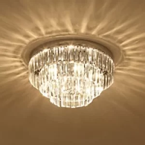 image of HOMCOM Ceiling Light B31-063 300 mm 400 mm 400 mm Silver