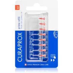 image of Curaprox Prime Refill spare interdental brushes in blister CPS 07 0,6 - 2,2mm 8 ks 1 pc