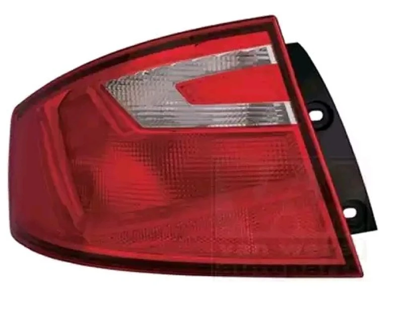 Image of VAN WEZEL 4937931 Rear light Outer section, without bulb holder, Left Combination Rearlight (391)