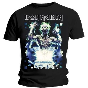 image of Iron Maiden - Speed of Light Unisex Large T-Shirt - Black