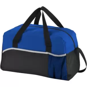 Image of Bullet The Energy Duffel Bag (Pack Of 2) (43.2 x 21.6 x 28 cm) (Solid Black/Royal Blue)