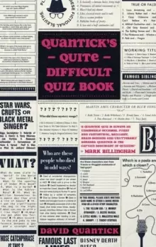 Image of Quantick's Quite Difficult Quiz Book