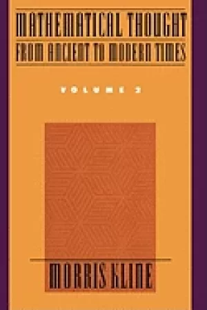 Image of mathematical thought from ancient to modern times vol 2