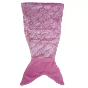 Image of Snuggle Baby Babies Mermaid Tail Wrap (One size) (Pink)