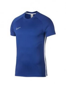 image of Nike Academy Dry T-Shirt - Blue, Size 2XL, Men