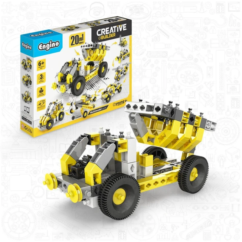 Image of Engino 20 Models Multimodel Set Yellow unisex