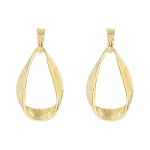Image of Ted Baker Moanna Ribbon Loop Drop Earrings