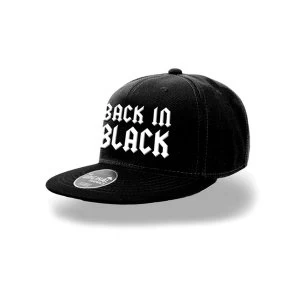 Image of AC/DC - Black In Black Snapback Cap