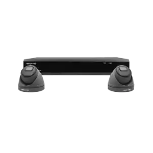 Image of ESP Rekor 4 Channel HD 500GB CCTV System with 2 Dome Cameras Grey - RHD4KD2G