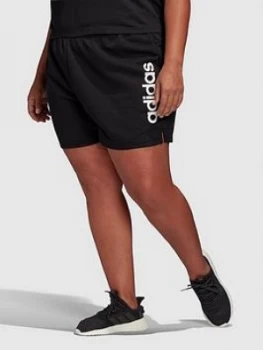 Image of Adidas Essentials Shorts (Curve) - Black