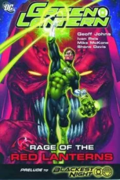 Image of Green Lantern Rage of the Red Lanterns by Geoff Johns Book