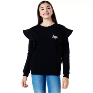 Hype Crew Neck Sweatshirt - Black