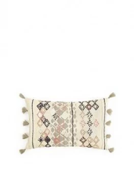 Image of Gallery Nila Embroidered Cushion
