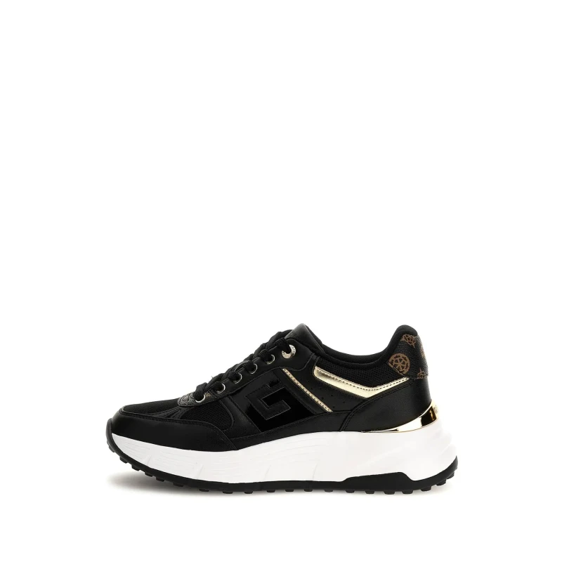 Image of Guess Womens Trainers Guess Fonzi Noir Female 36