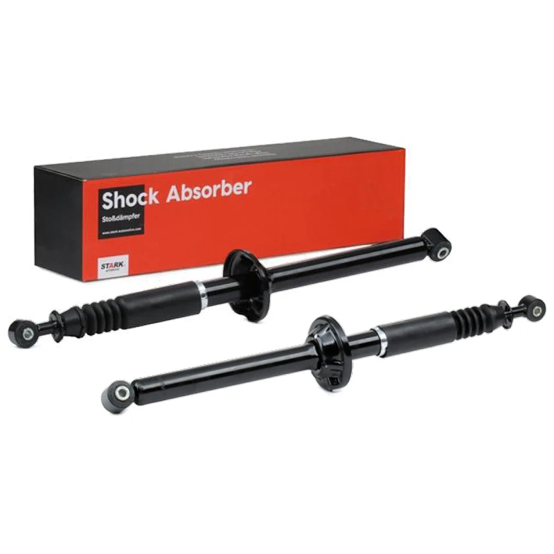 Image of STARK SKSA-01337295 Shock absorber Rear Axle, Gas Pressure, Twin-Tube, Suspension Strut, Bottom eye Shock Absorber (854)