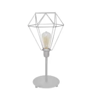 Image of Karo Table Lamp Grey 24cm
