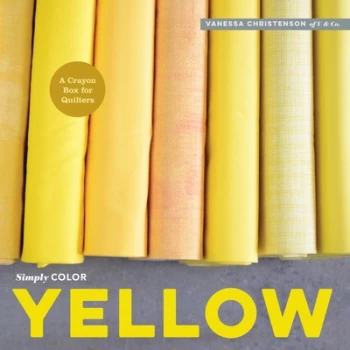 Image of Simply Color. Yellow by Vanessa Christenson Hardback